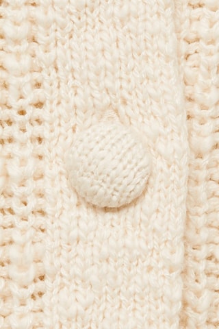 Cardigan maille boutons - Sable