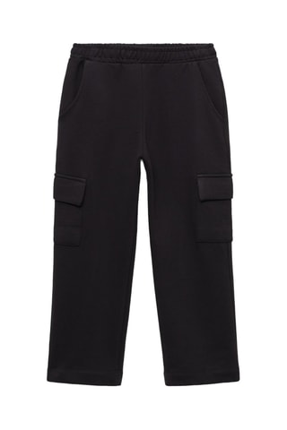 Pantalon cargo coton - Noir