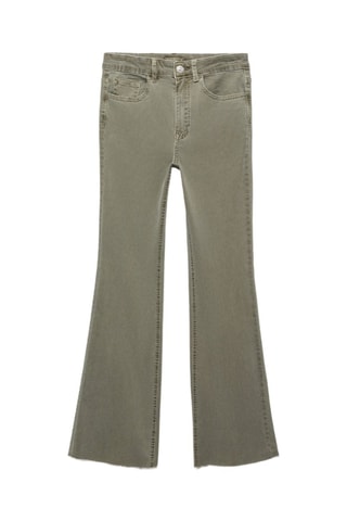 Pantalon flare - Vert