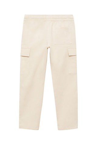 Pantalon droit cargo - Sable