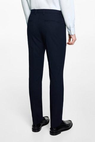 Pantalon de costume slim fit - Bleu marine