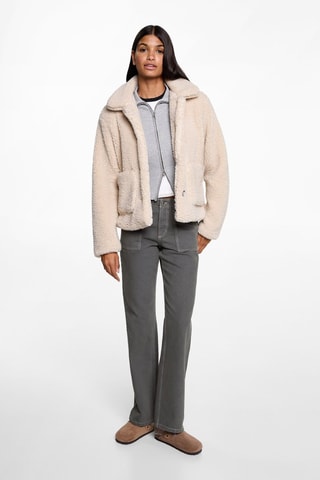 Pantalon droit poches - Bleu