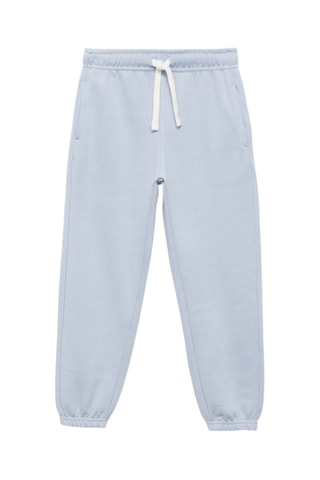 Pantalon jogger coton - Ciel