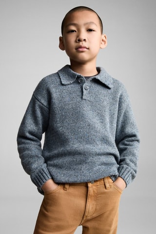 Pantalon droit coton - Camel