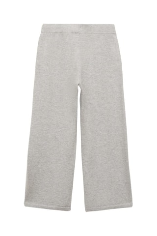 Jupe-culotte maille - Gris chiné