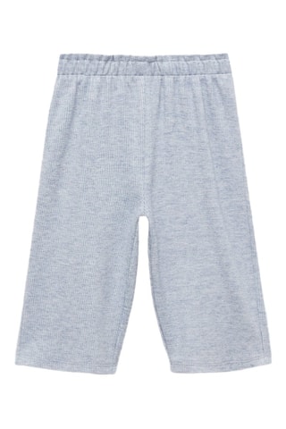 Jupe-culotte maille - Bleu