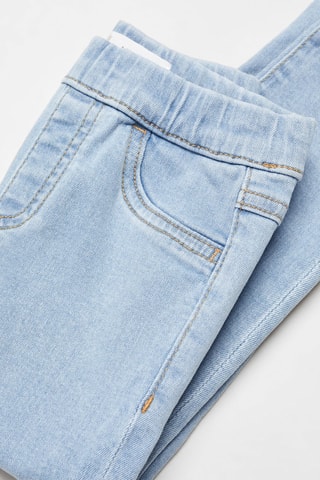 Jean taille élastique - Bleu