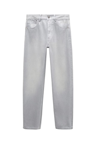 Jean regular-fit métallisé - Gris