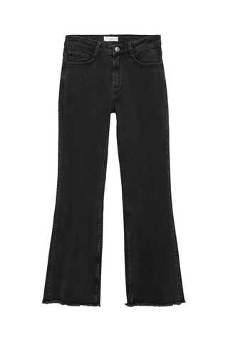 Jean flare crop - Noir