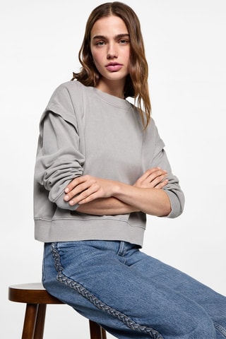 Jean torsade latérale - Bleu