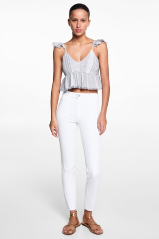 Jean skinny  - Blanc