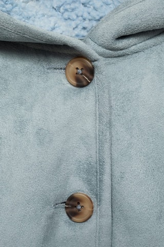 Manteau double face - Bleu