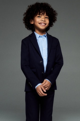 Veste de costume structurée - Bleu marine