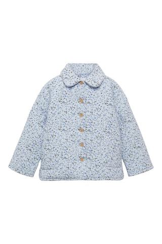 Veste en imprimé floral - Ecru