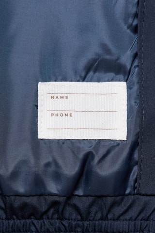 Anorak matelassé capuche - Bleu marine