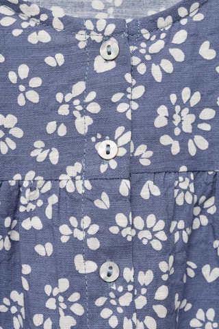 Robe à fleurs - Bleu