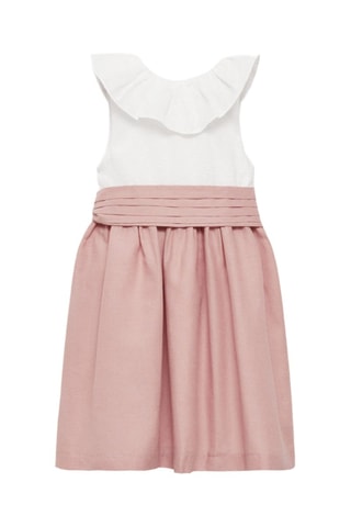 Robe jupe contrastante - Blanc