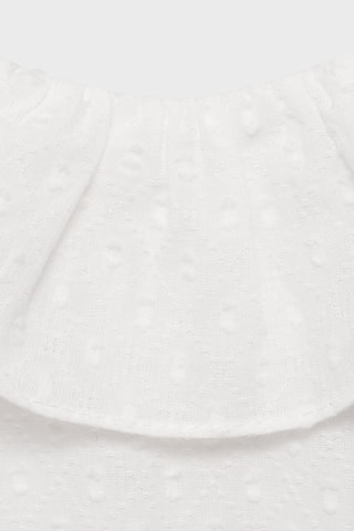 Robe jupe contrastante - Blanc