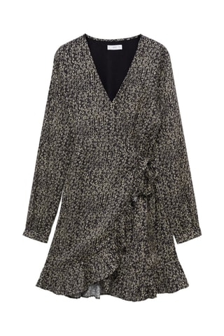 Robe à imprimé fleurs - Anthracite