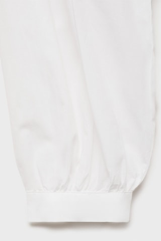 Chemise popeline bouffante - Blanc cassé