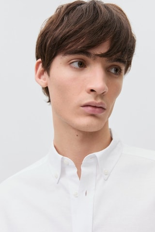 Chemise oxford - Blanc