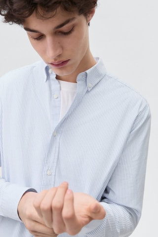 Chemise oxford - Bleu