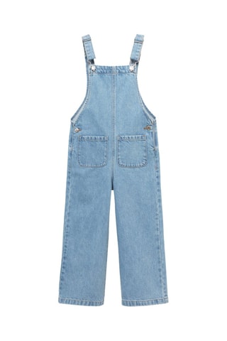 Salopette longue jean - Bleu