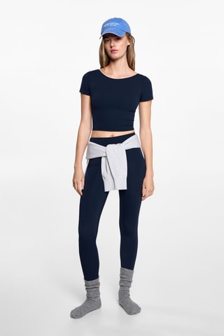 Legging de sport - Bleu marine