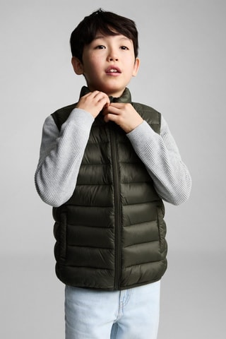 Doudoune sans manches - Kaki