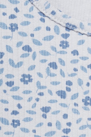 T-shirt imprimé floral - Bleu