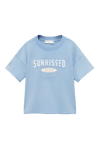 T-shirt imprimé surf - Bleu