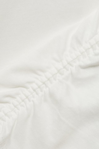 T-shirt détail froncé - Blanc cassé