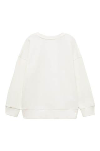 Sweat-shirt The Rolling Stones - Blanc cassé