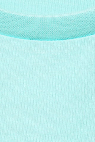 T-shirt manches volantées - Vert d'eau