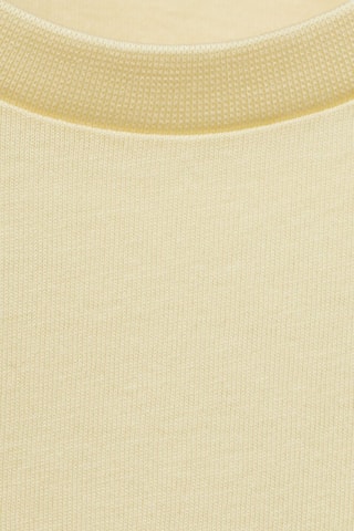 T-shirt poche plaquée - Jaune