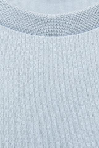 T-shirt poche plaquée - Bleu clair