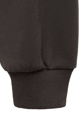 Sweat-shirt détail crochet - Anthracite