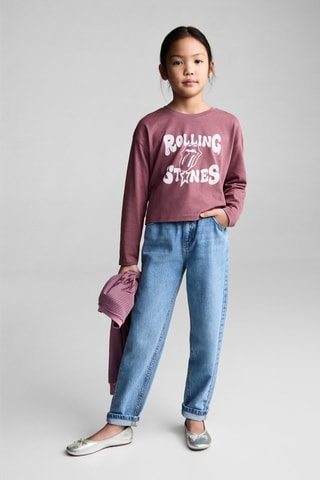 T-shirt The Rolling Stones - Violet