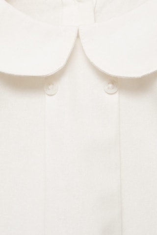 Blouse col Claudine - Blanc cassé