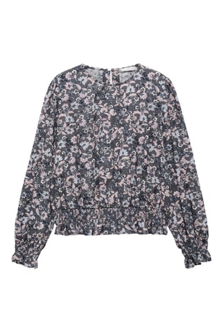 Blouse en imprimé floral - Rose