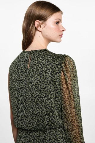 Blouse asymétrique - Noir