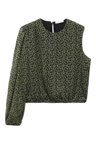 Blouse asymétrique - Noir