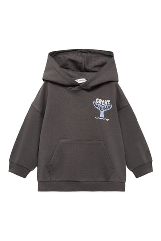 Sweat-shirt imprimé surf - Anthracite