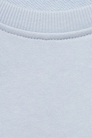 Sweater message imprimé - Bleu clair