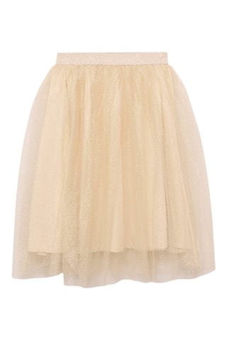 Jupe glitter tulle - Doré