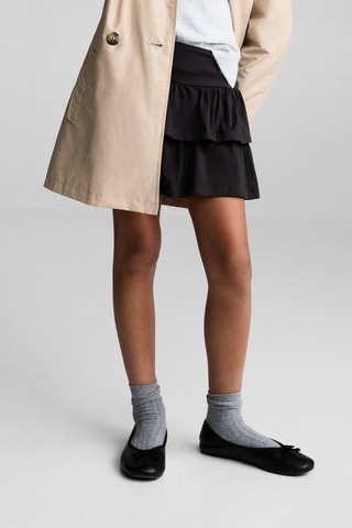 Jupe volants - Anthracite