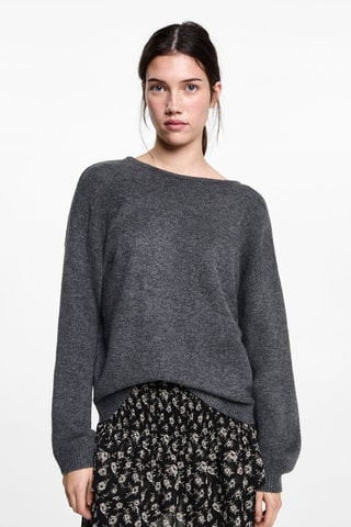 Jupe fleurs volants - Noir