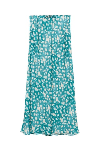 Jupe longue tie and dye - Vert