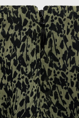 Jupe longue imprimée - Noir