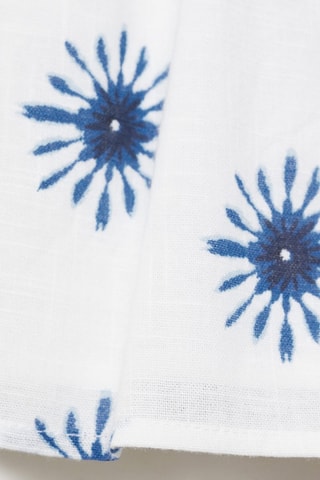 Jupe imprimée - Blanc